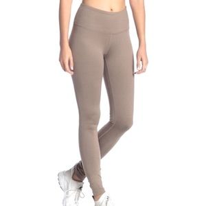 Zella high waisted tan beige leggings